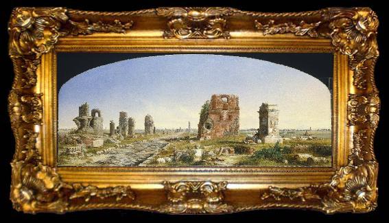 framed  Conrad Wise Chapman Appian Way, ta009-2